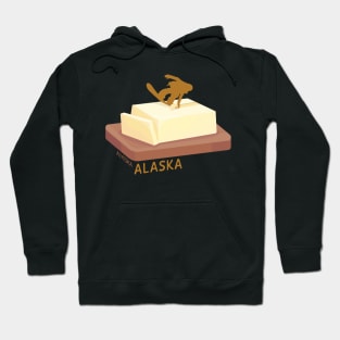 Snowboard Butter Carving | Alyeska Alaska Hoodie